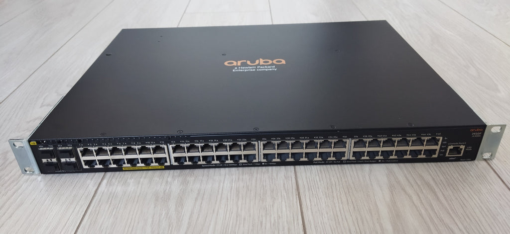 Aruba 2930F (JL558A) – 48G PoE+ Managed Switch used