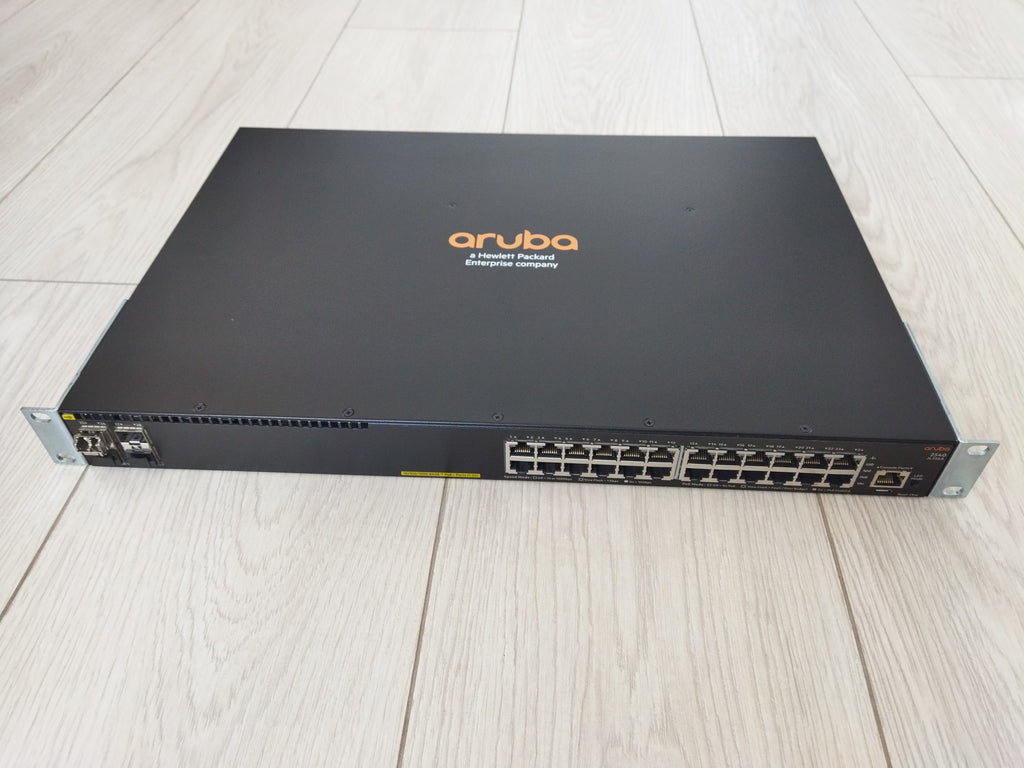 Aruba 2540 (JL356A-60001) – 24G PoE+ Managed Switch used