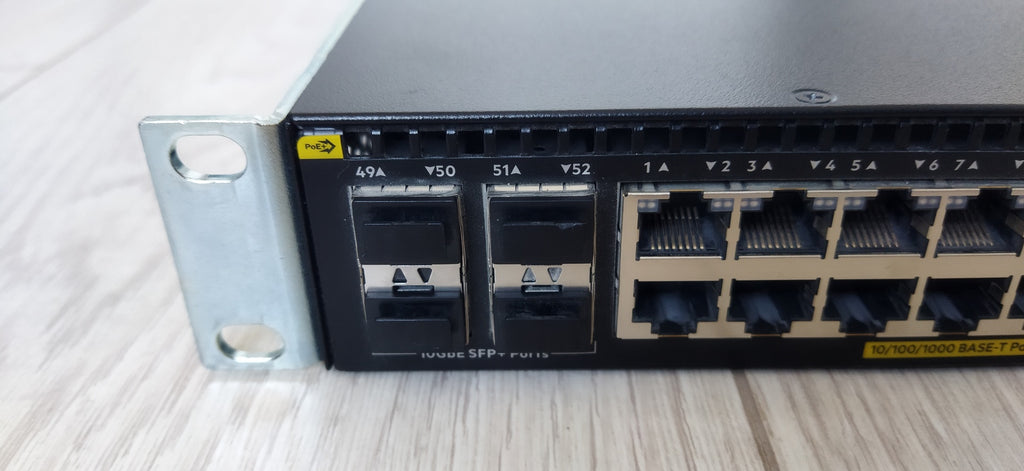 Aruba 2930F (JL558A) – 48G PoE+ Managed Switch used