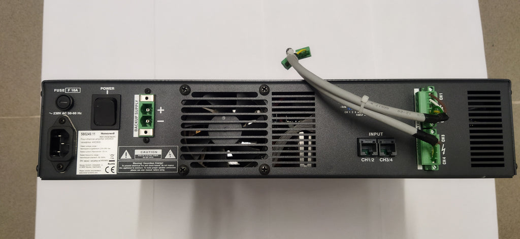 Honeywell 4XD500 – Four-Channel Power Amplifier