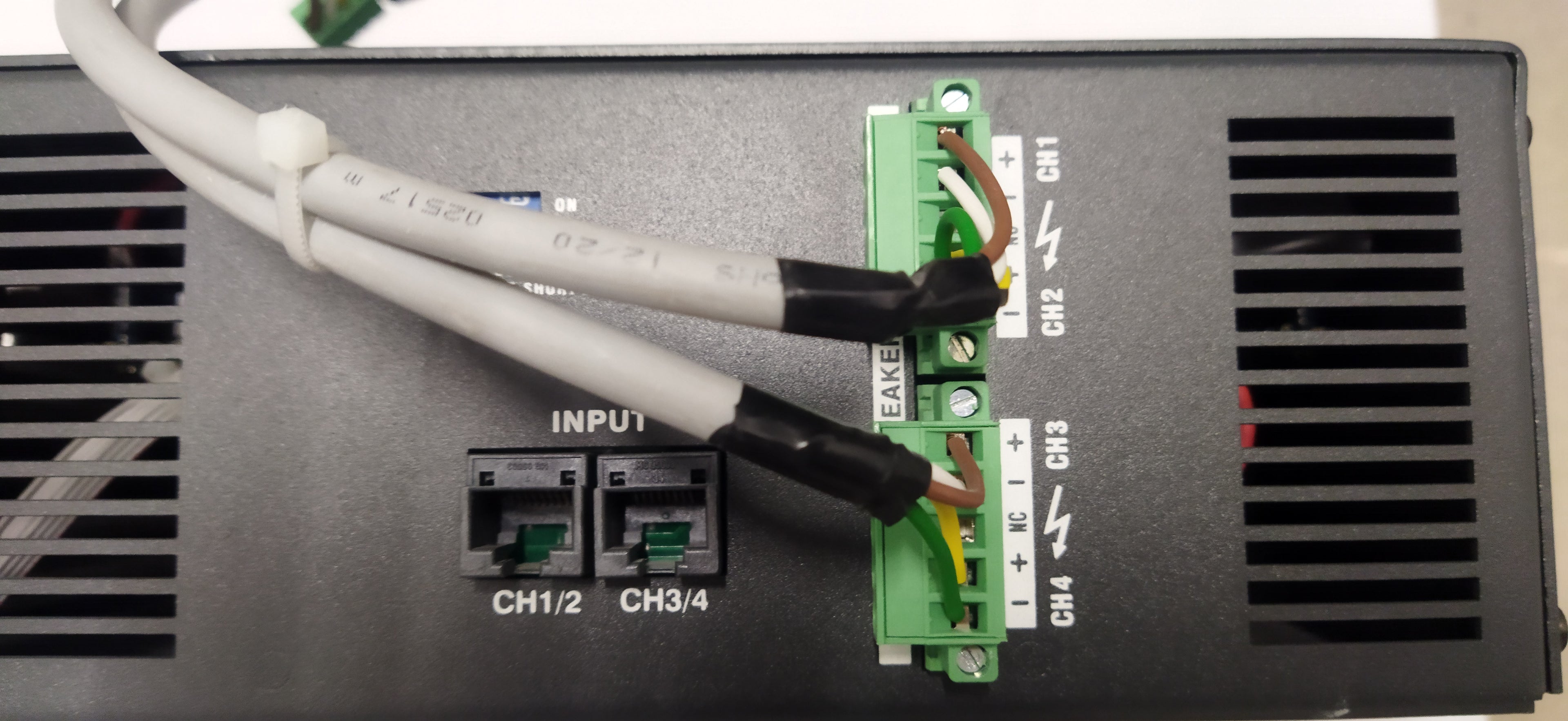 Honeywell 4XD500 – Four-Channel Power Amplifier