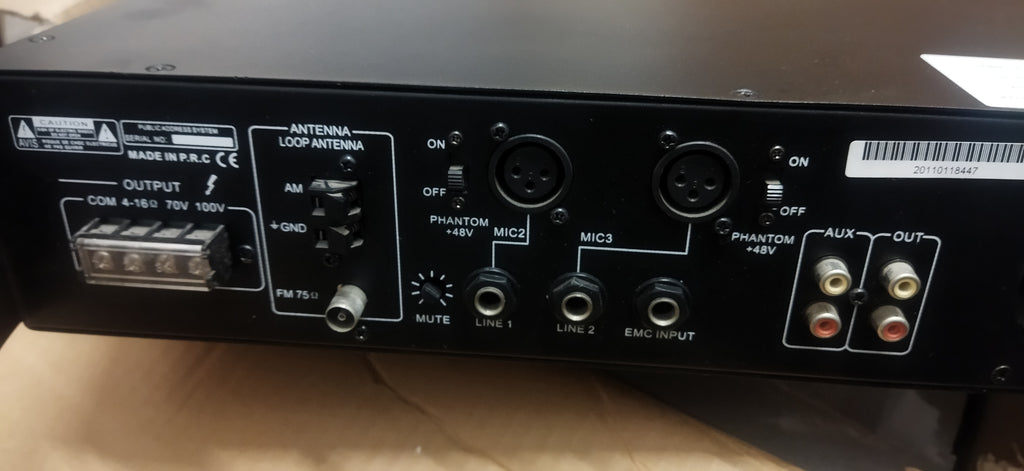 RS AUDIO DPA-200 Mixer Amplifier with tuner