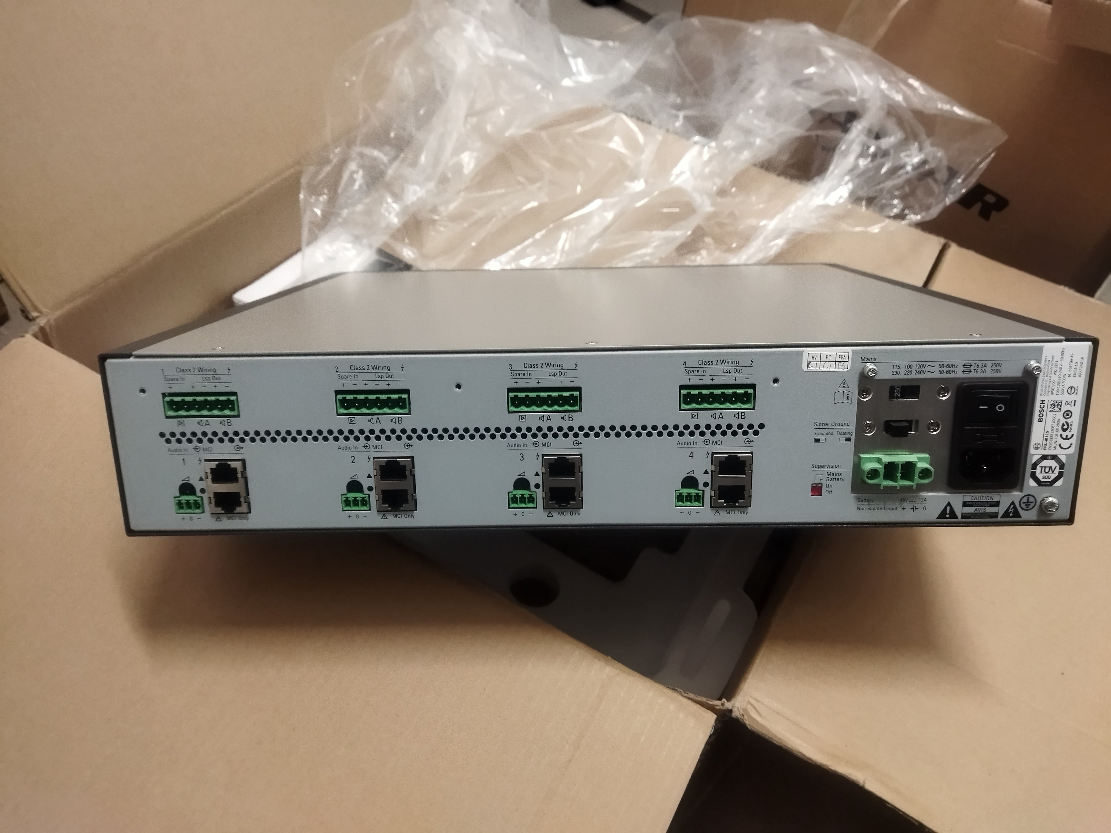 Bosch PRS-4P125-EU Power Amplifier