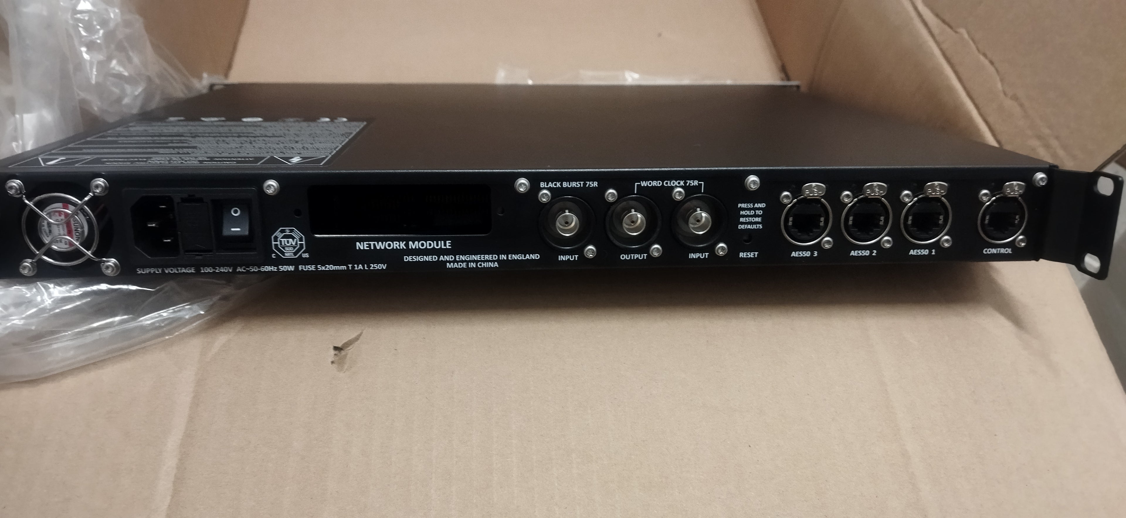 Klark Teknik DN9650 Digital Audio Network Bridge