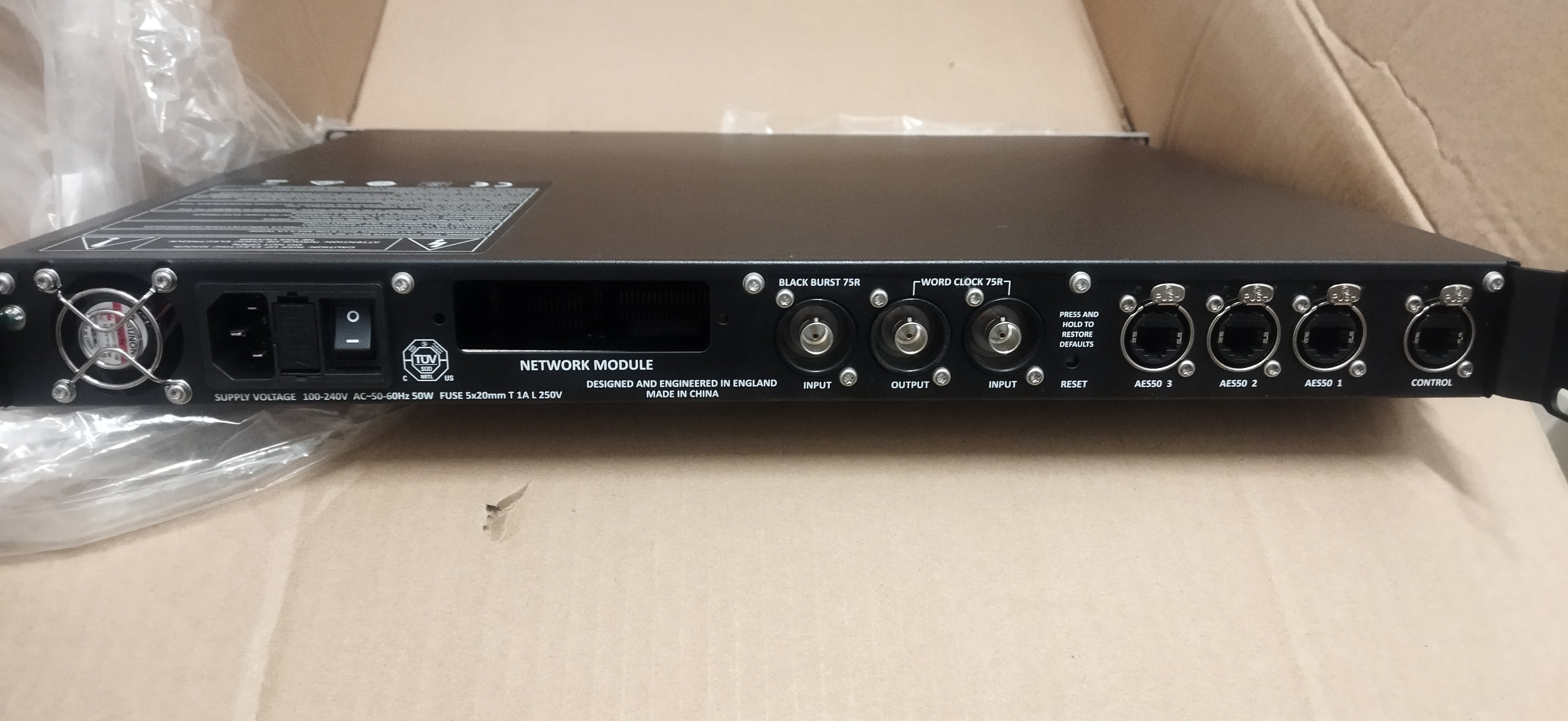 Klark Teknik DN9650 Digital Audio Network Bridge