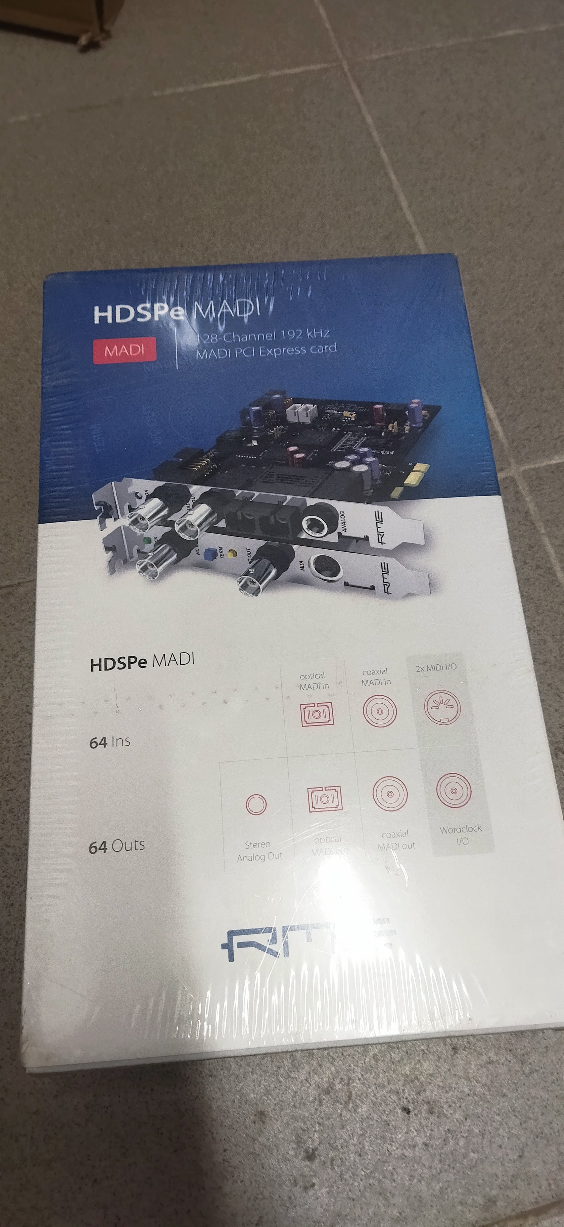RME HDSP MADI  digital interface card