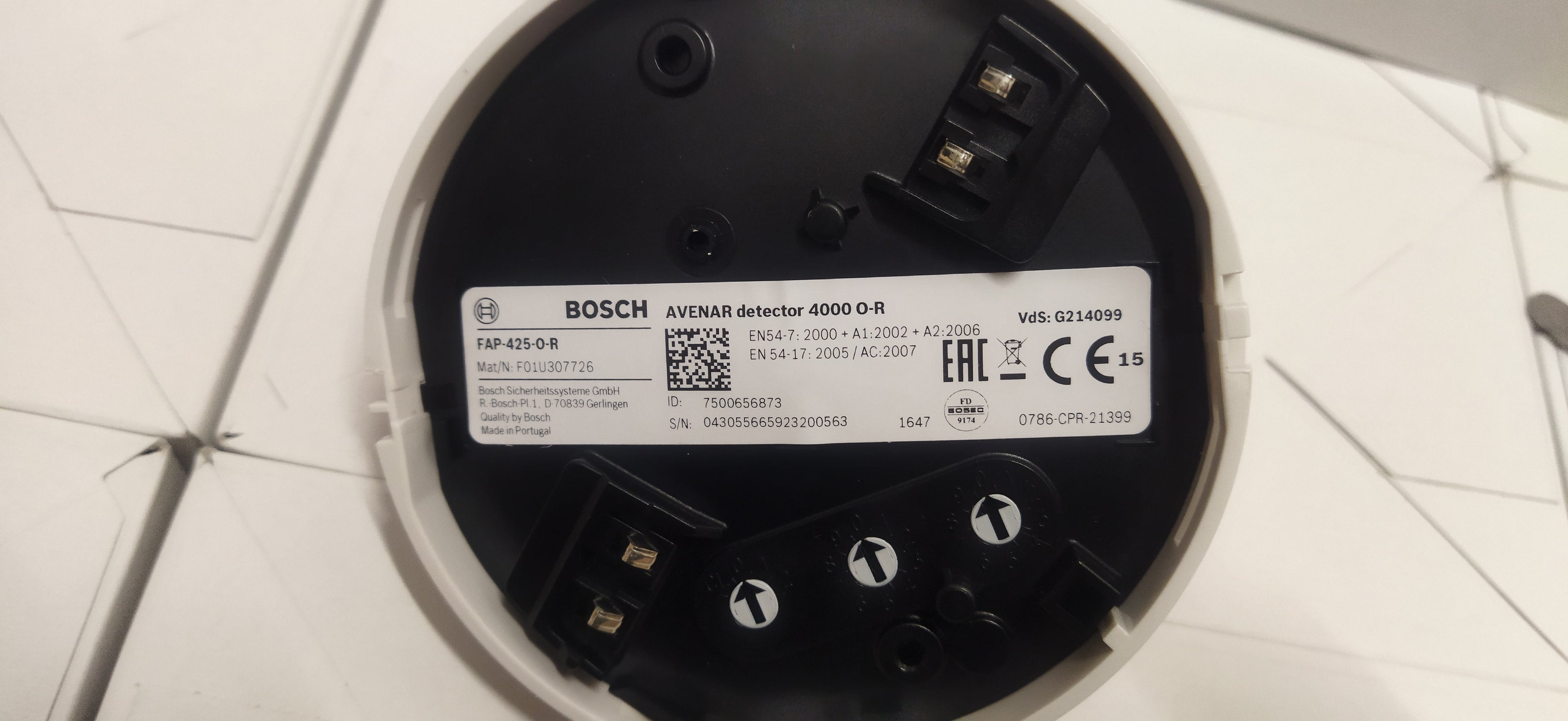 Bosch AVENAR Detector 4000FAP-425-O-R